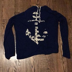 Blue, Hooded, ⚓️ Sweater